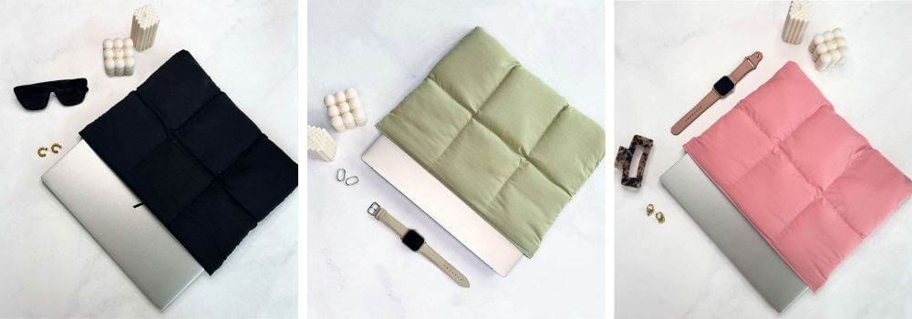 Frankie Puffy Laptop Sleeves