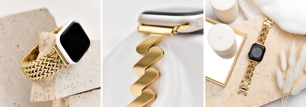 18K Gold Apple Watch Bands