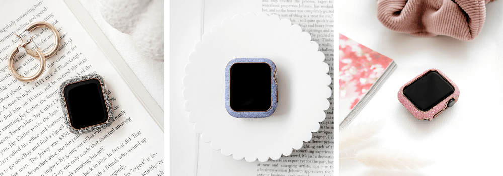 Apple Watch Glitter Bumper Cases