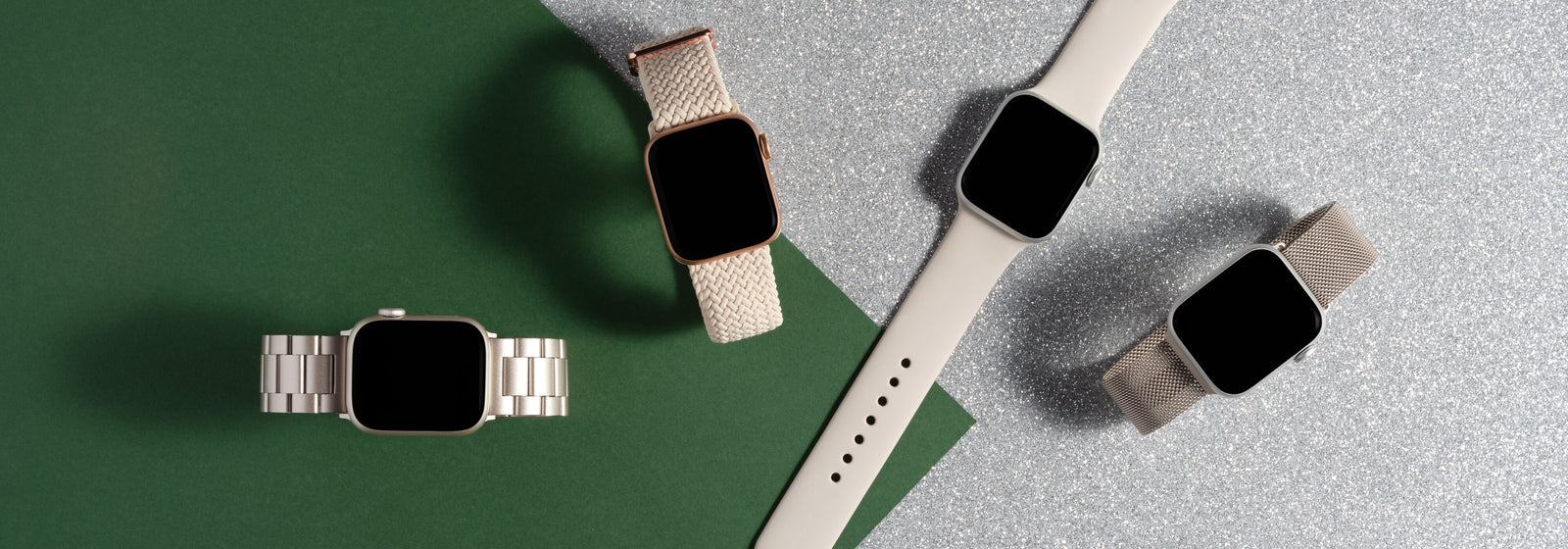 Starlight Apple Watch Bands