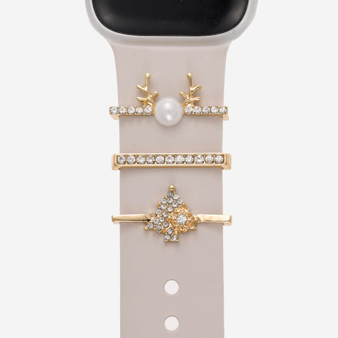 Christmas Apple Watch Bar Set - Gold