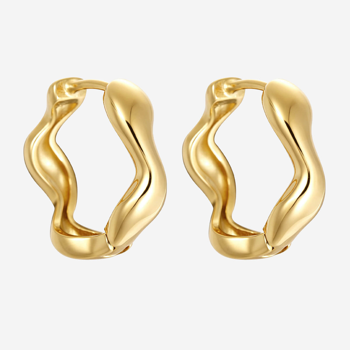 Camilla Hoop Earrings - Gold