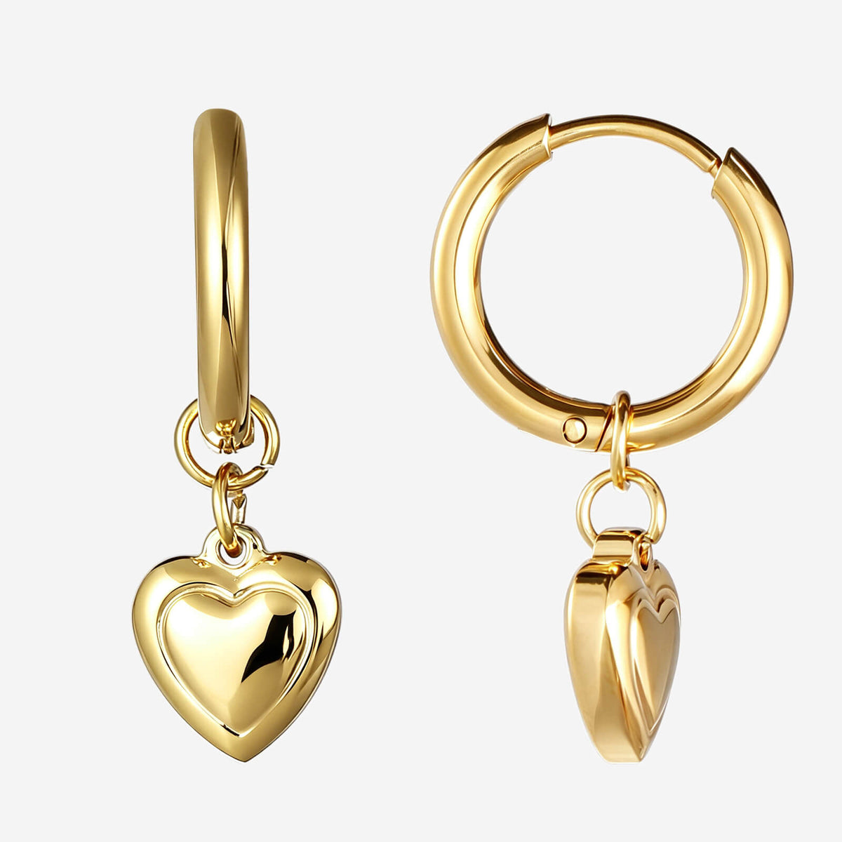 Eloise Huggie Earrings - Gold