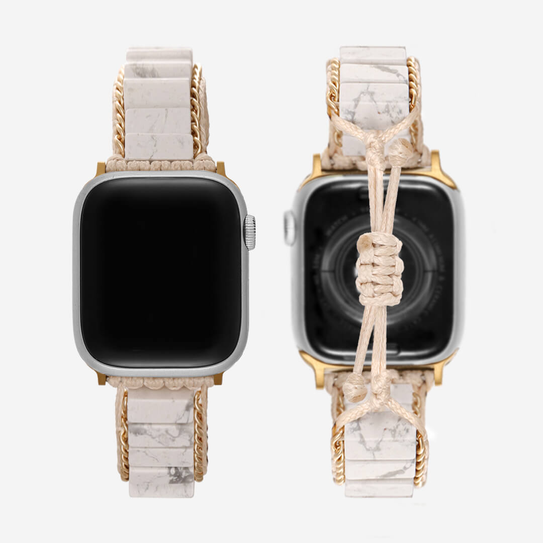 Byron Stone Apple Watch Band - Howlite