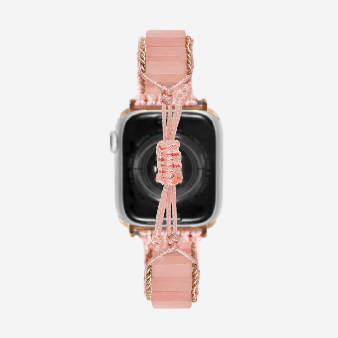 Byron Stone Apple Watch Band - Rose Quartz
