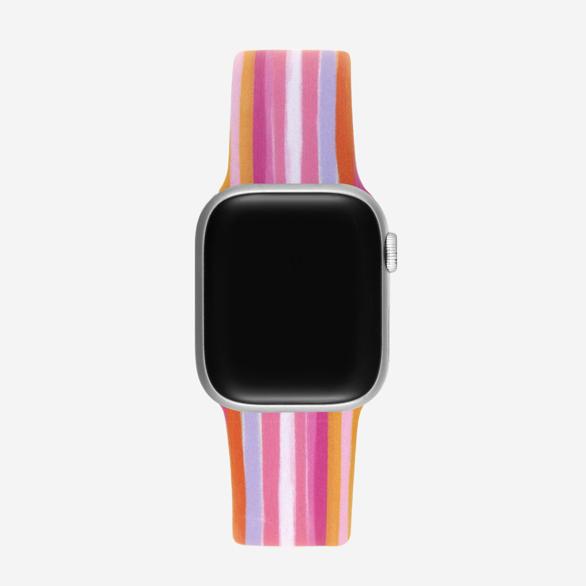 Classic Silicone Apple Watch Band - Gelato Stripe