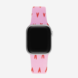 Classic Silicone Apple Watch Band - Sweetheart