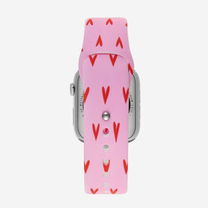 Classic Silicone Apple Watch Band - Sweetheart