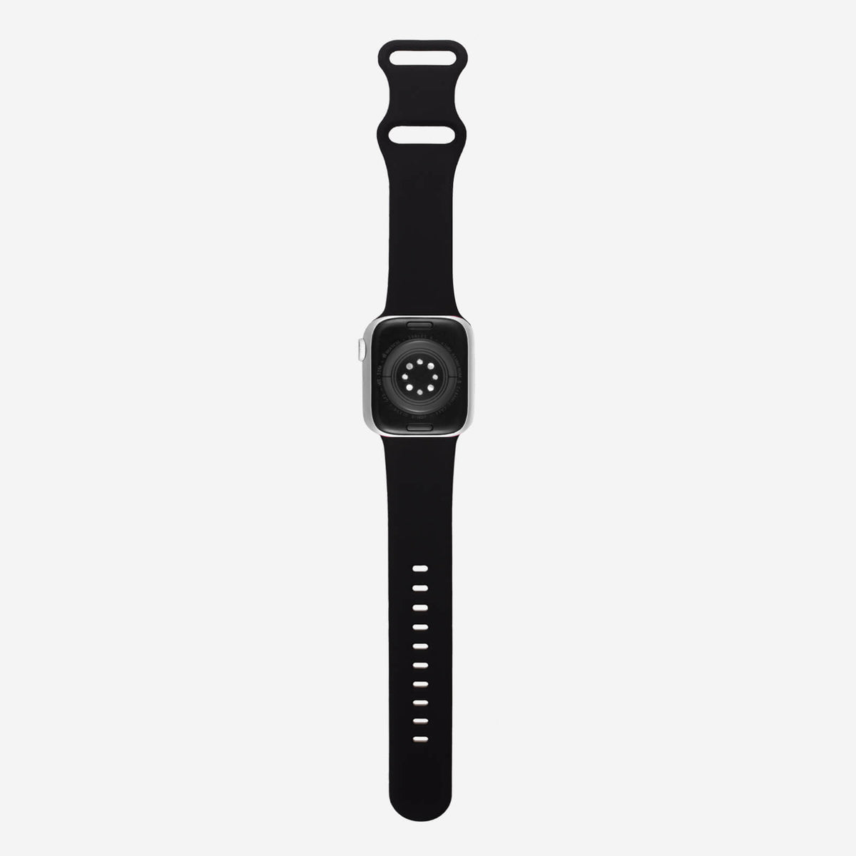 Duo Tone Silicone Apple Watch Band - Dark Leopard