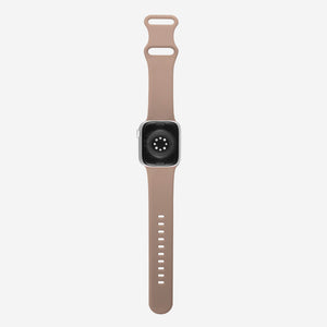Duo Tone Silicone Apple Watch Band - Light Leopard
