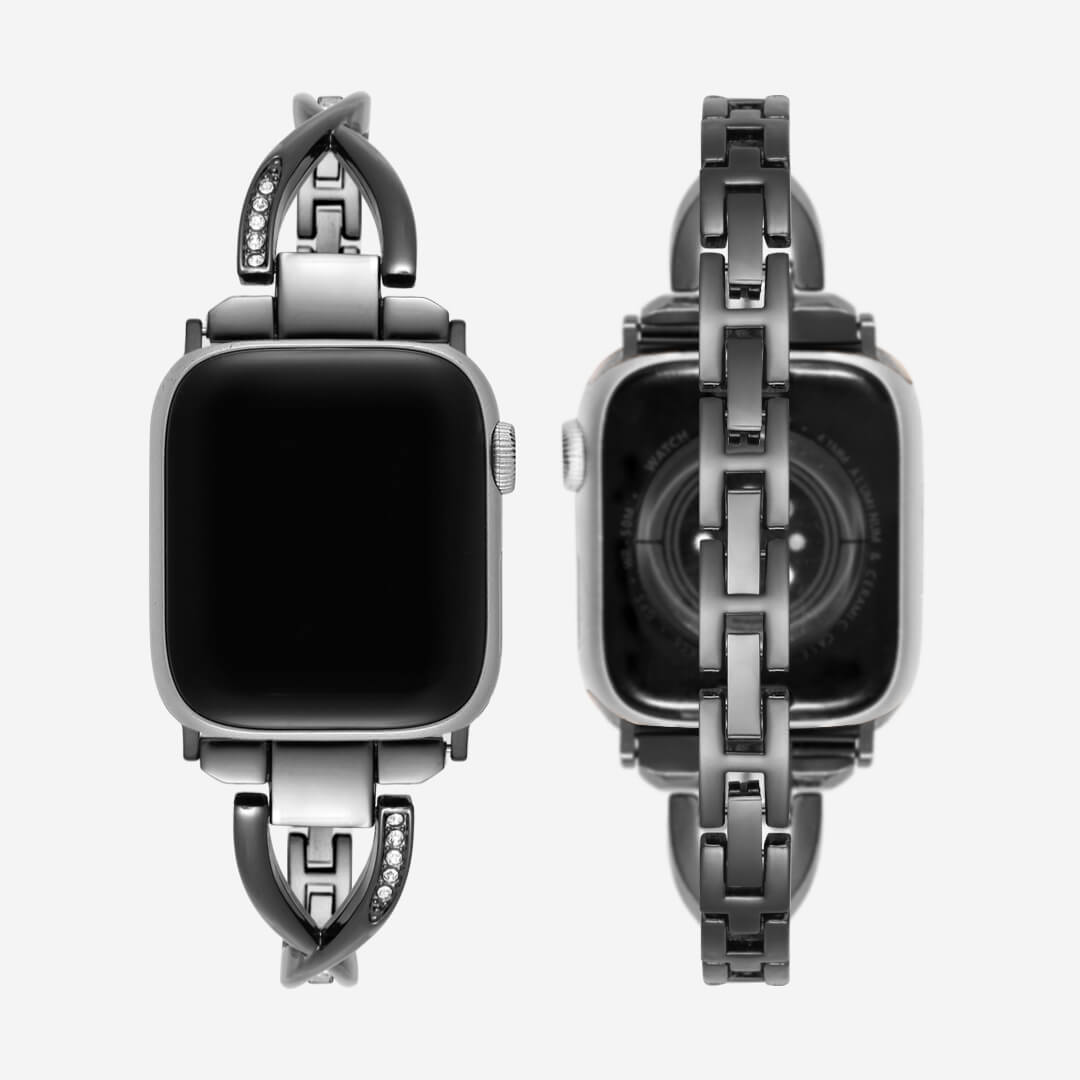 Infinity Bracelet Apple Watch Band - Black