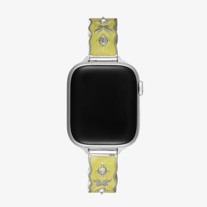 Osaka Leather Apple Watch Band - Lemon