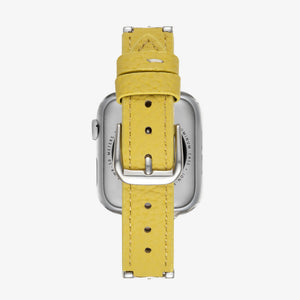 Osaka Leather Apple Watch Band - Lemon