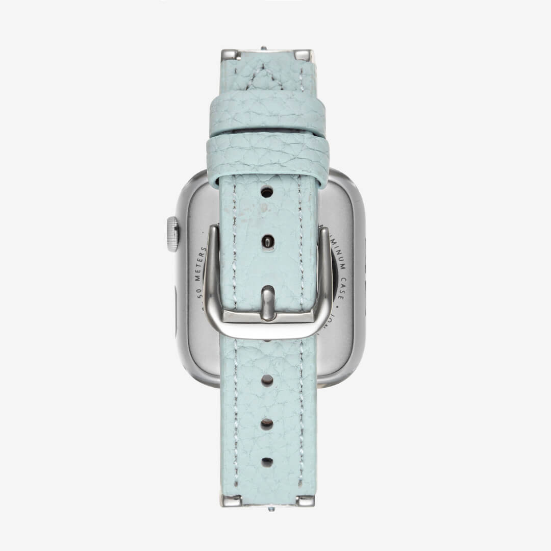 Osaka Leather Apple Watch Band - Sky Blue