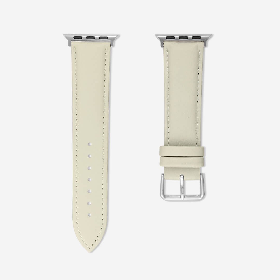 Oslo Leather Apple Watch Band - Starlight