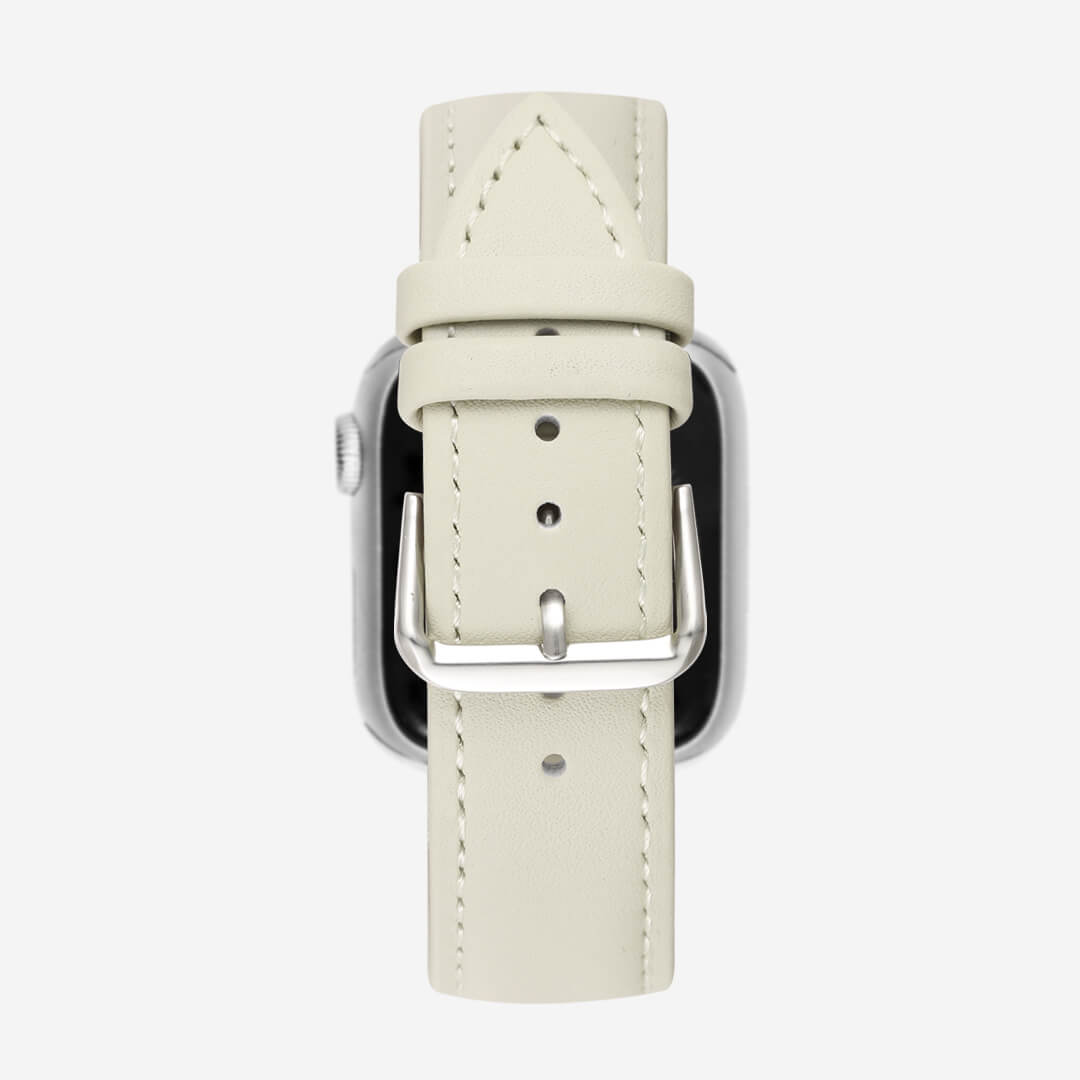 Oslo Leather Apple Watch Band - Starlight