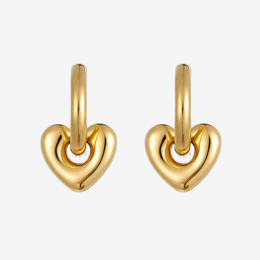 Juliette Huggie Earrings - Gold