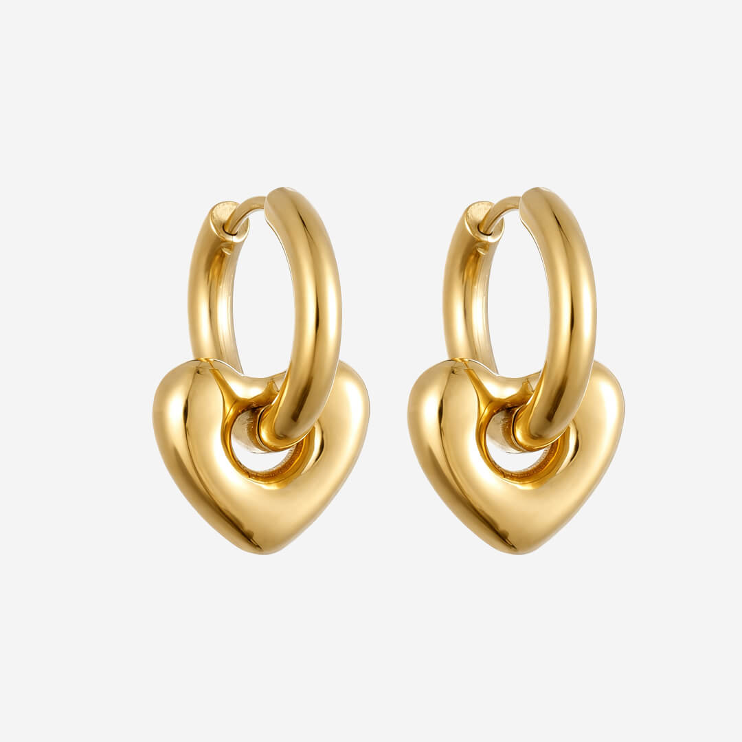 Juliette Huggie Earrings - Gold