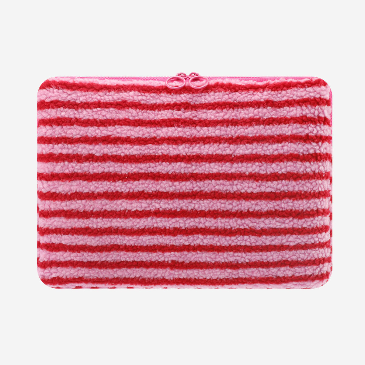 Lola Teddy Laptop Sleeve - Strawberry Jam
