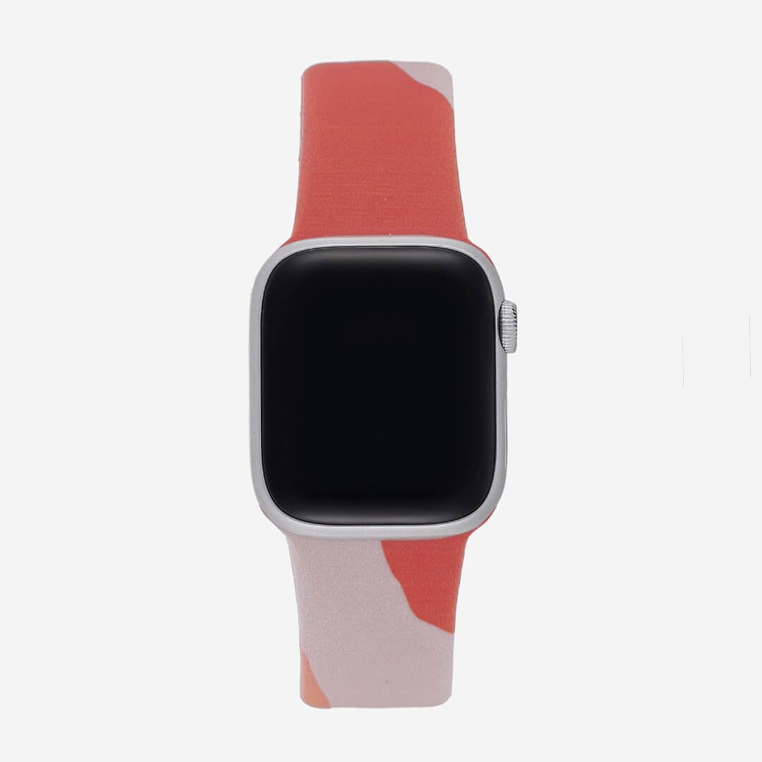 Mykonos Silicone Apple Watch Band - Terracotta