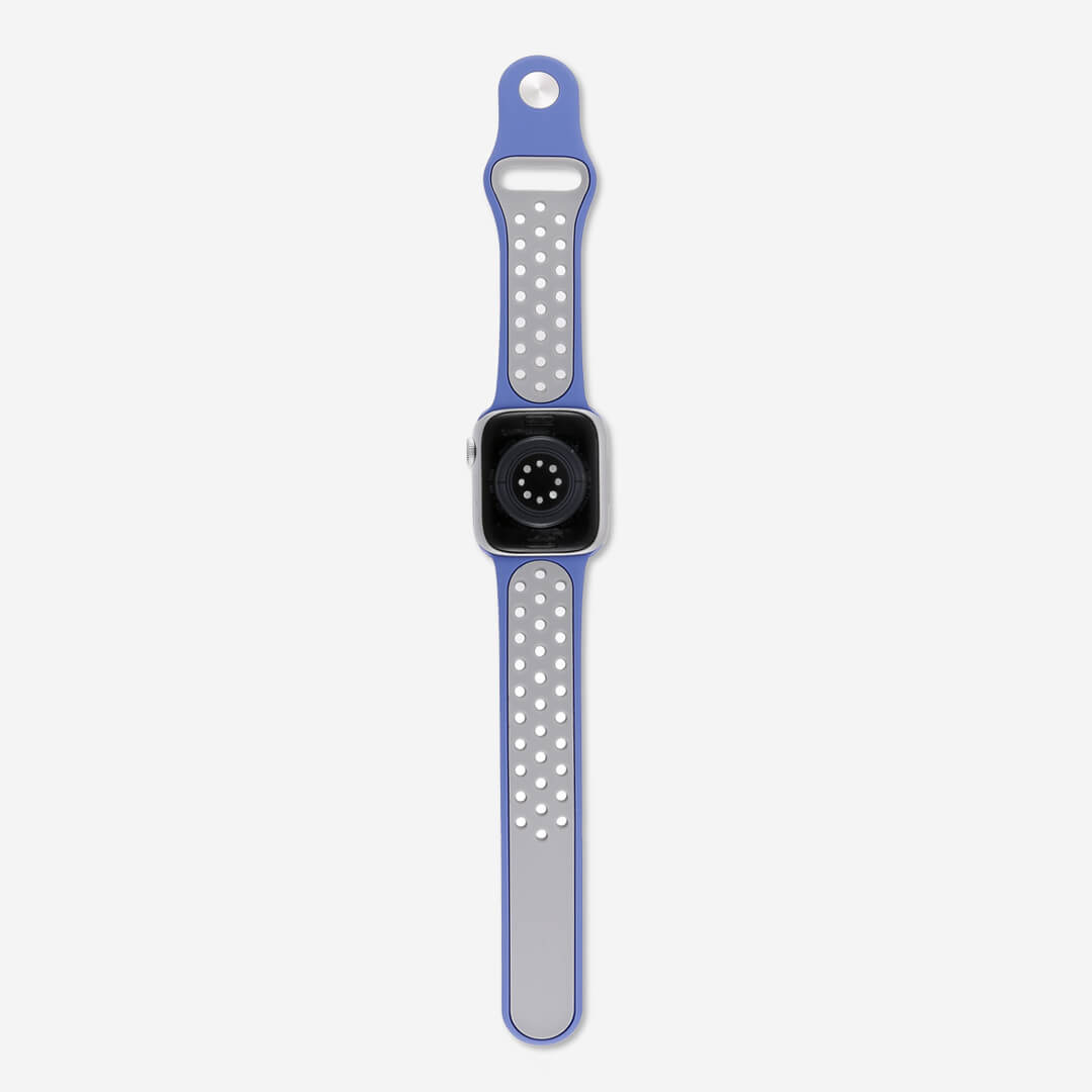 Silicone Sports Apple Watch Band - Violet/Pride