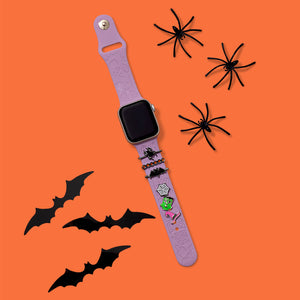Bewitched  and Monster Mash Apple Watch Bar & Charm Sets
