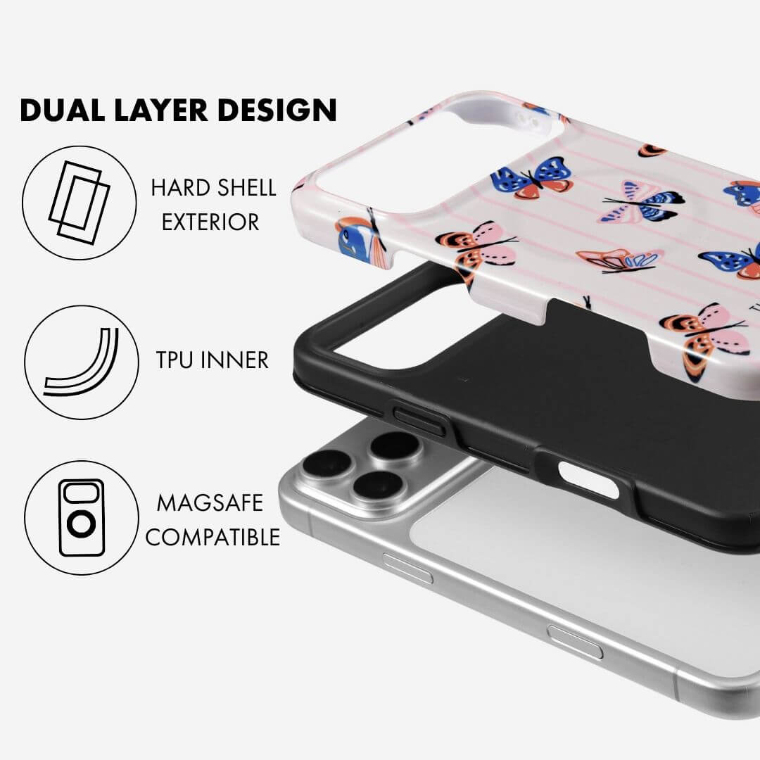 Butterfly Breeze MagSafe Phone Case