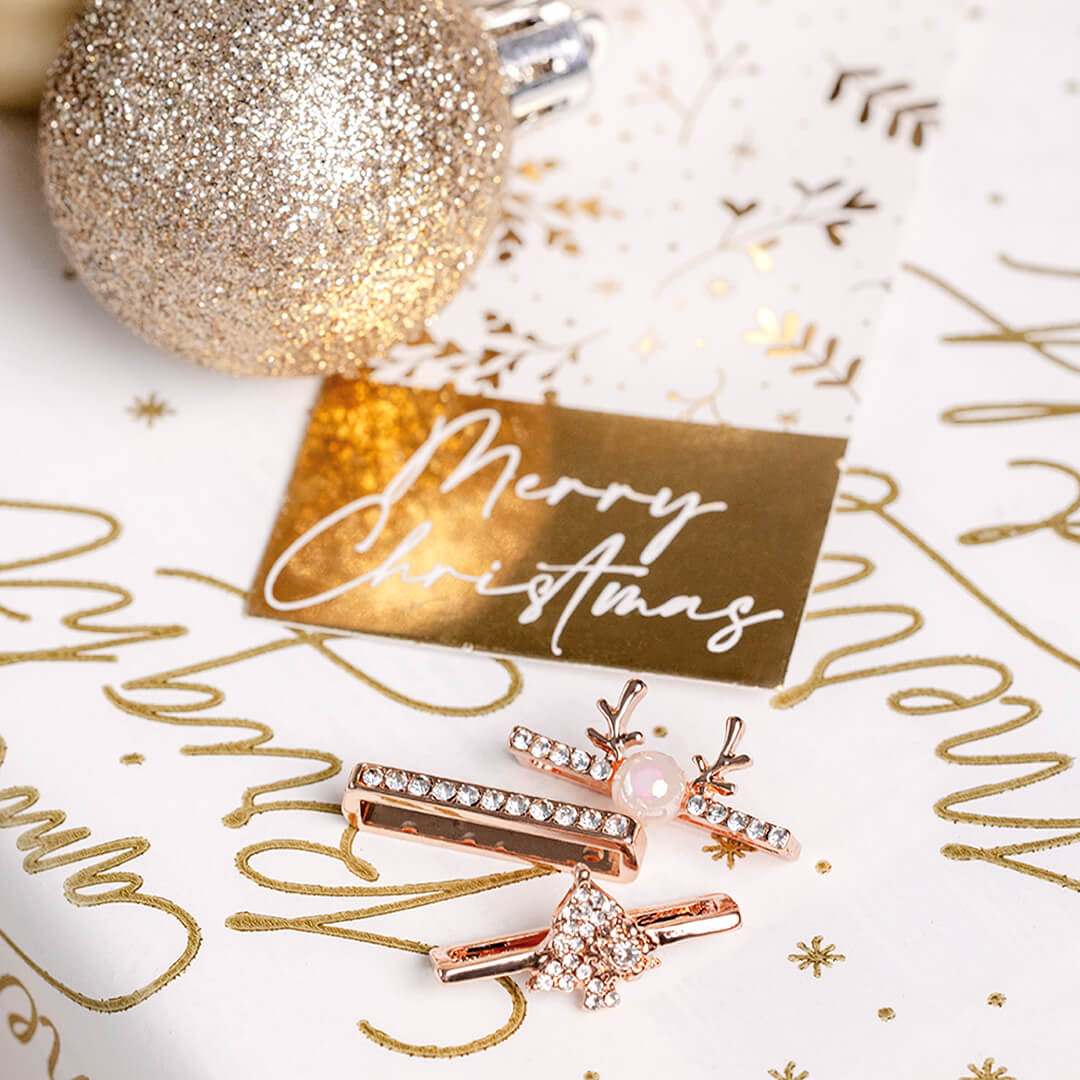Christmas Apple Watch Bar Set - Rose Gold