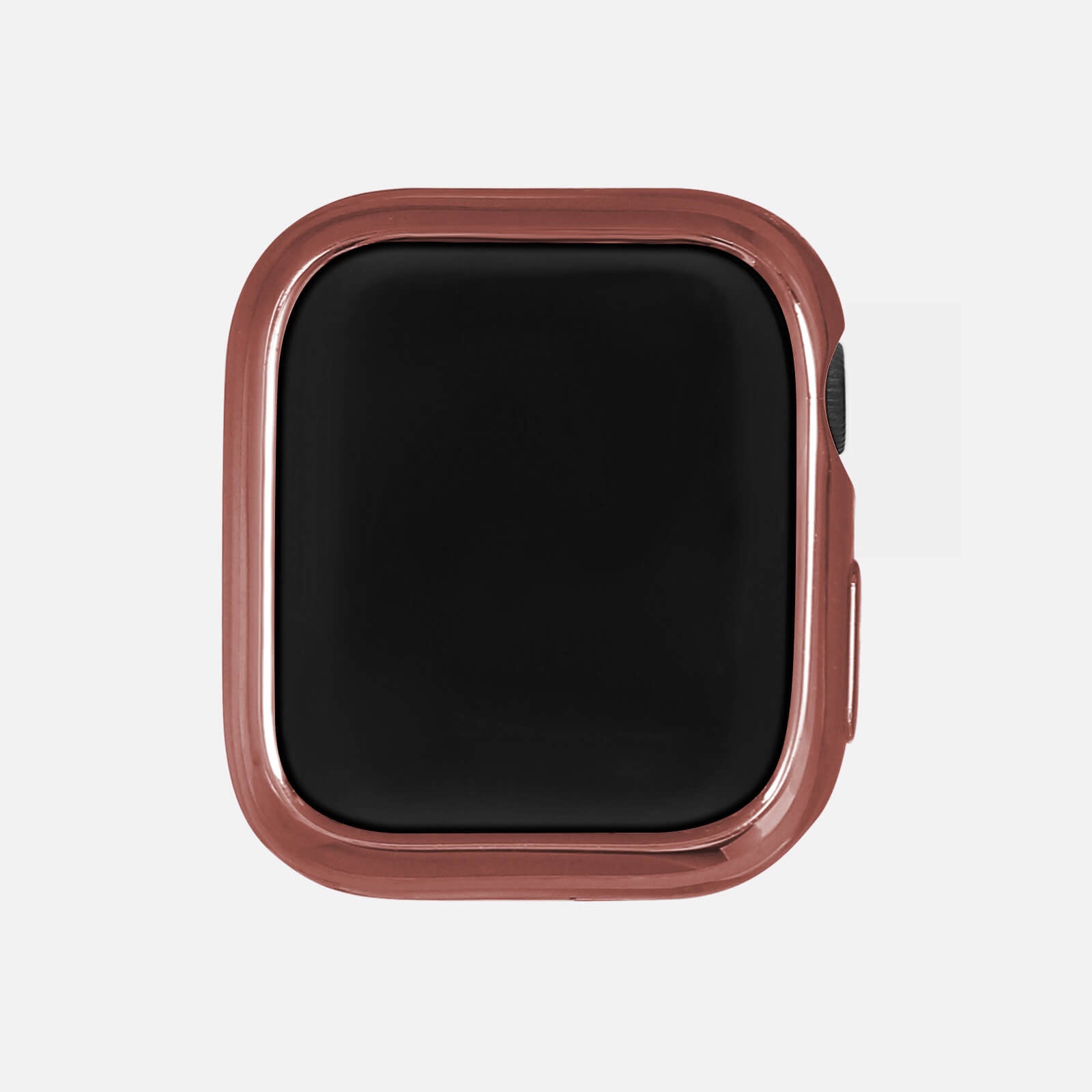 Apple Watch TPU Chrome Bumper Protection Case - Rose Gold
