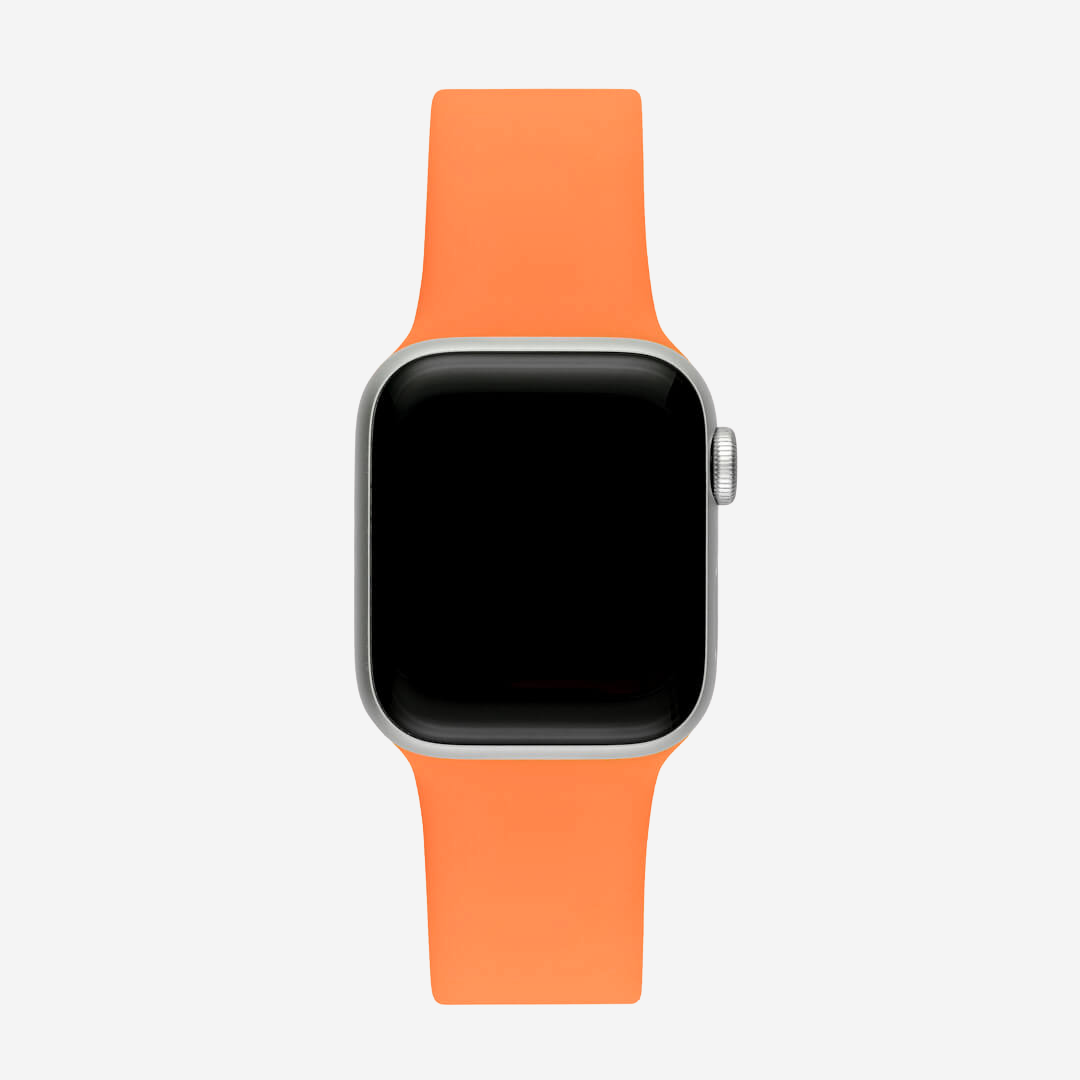 Classic Silicone Apple Watch Band - Marigold