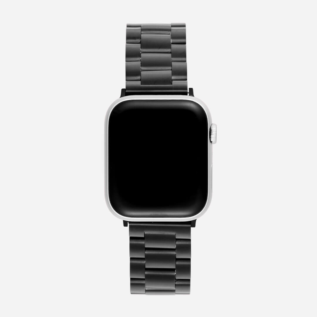 Classic Stainless Steel Apple Watch Band Space Black