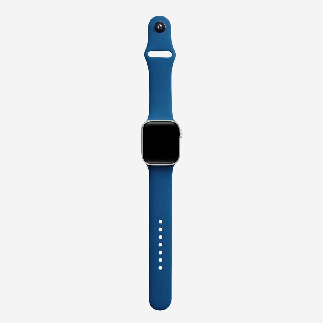 Classic Silicone Apple Watch Band - Royal Blue 