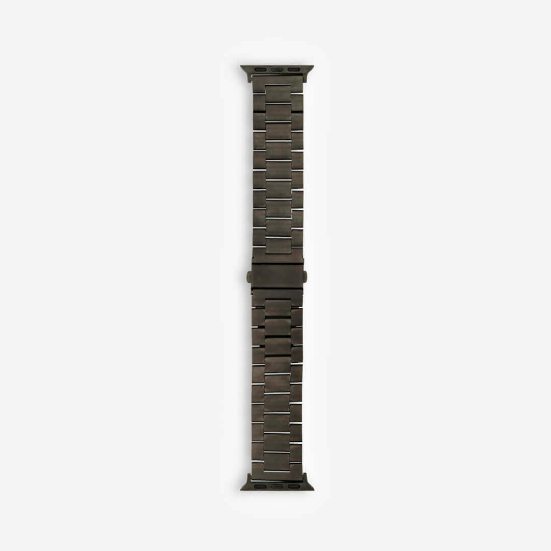 Classic Stainless Steel Apple Watch Band - Graphite