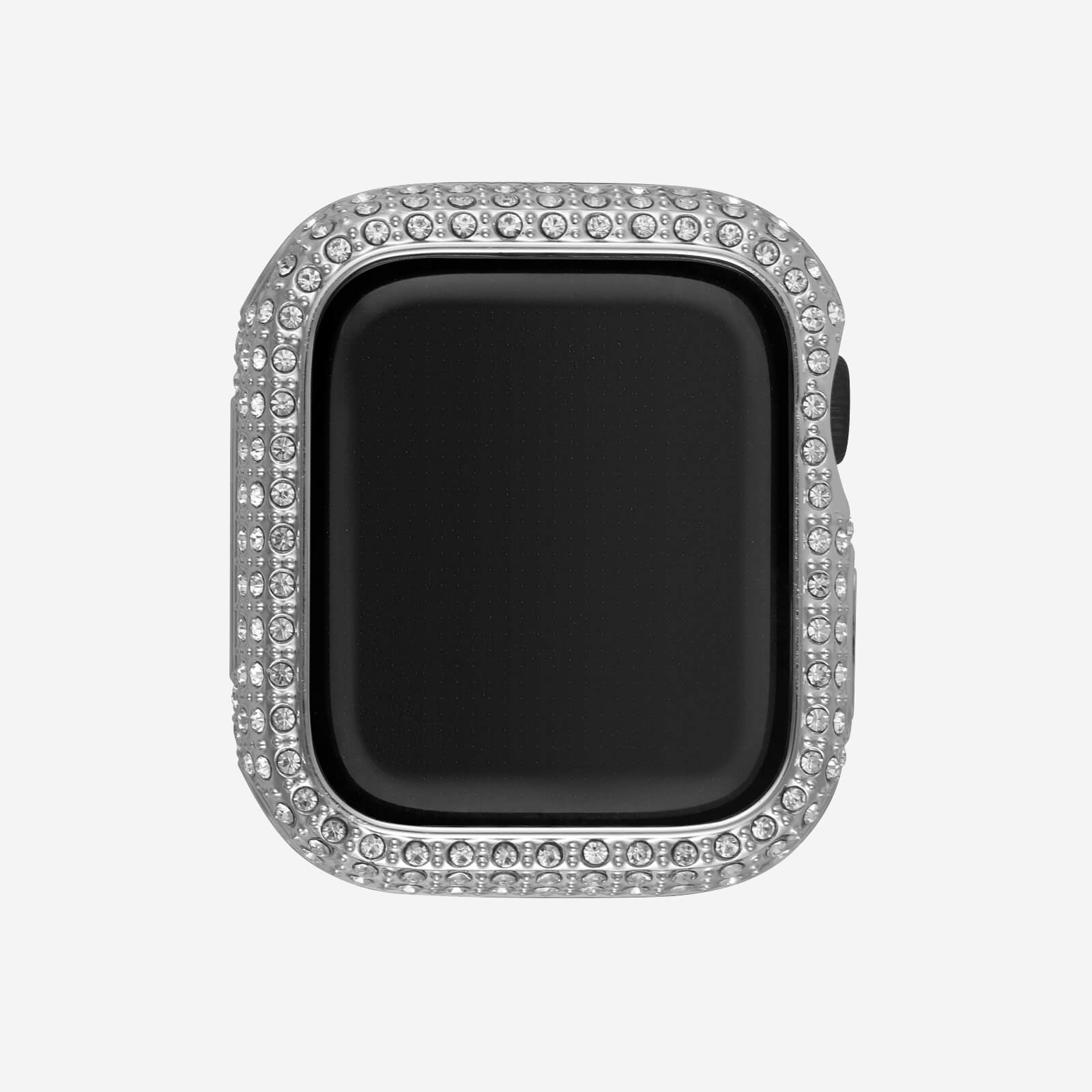 Apple Watch Crystal Screen Protector Case - Silver