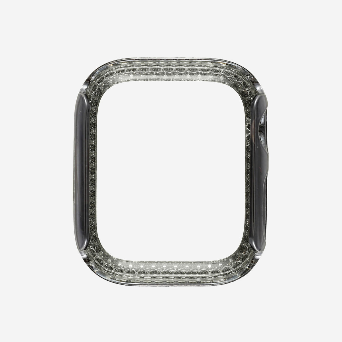 Apple Watch Double Halo Crystal Bumper Case - Graphite