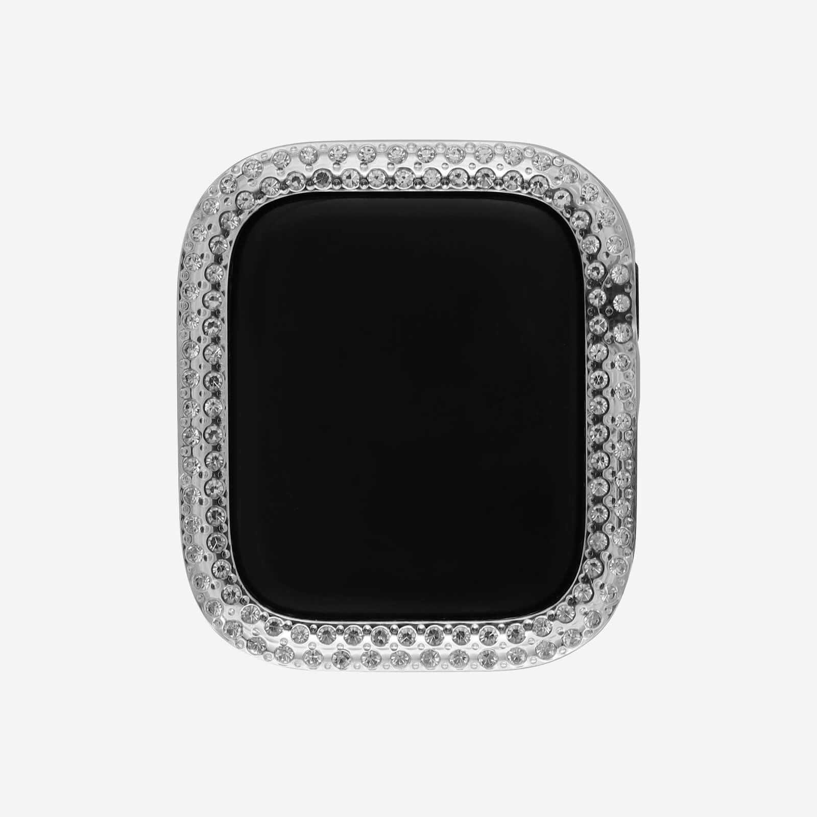 Apple Watch Double Halo Crystal Bumper Case - Transparent