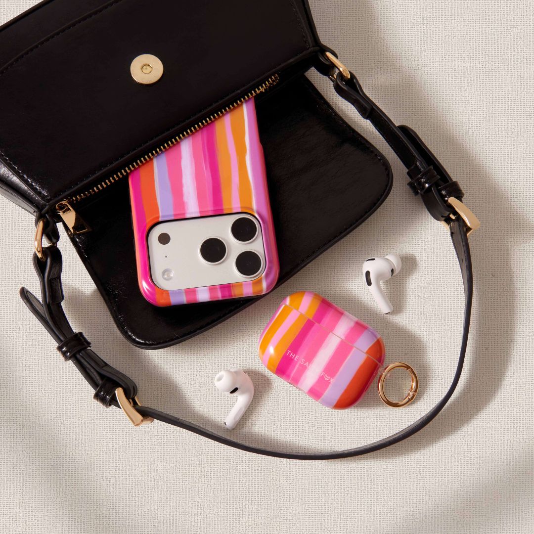 Gelato Stripe Phone Case and AirPods