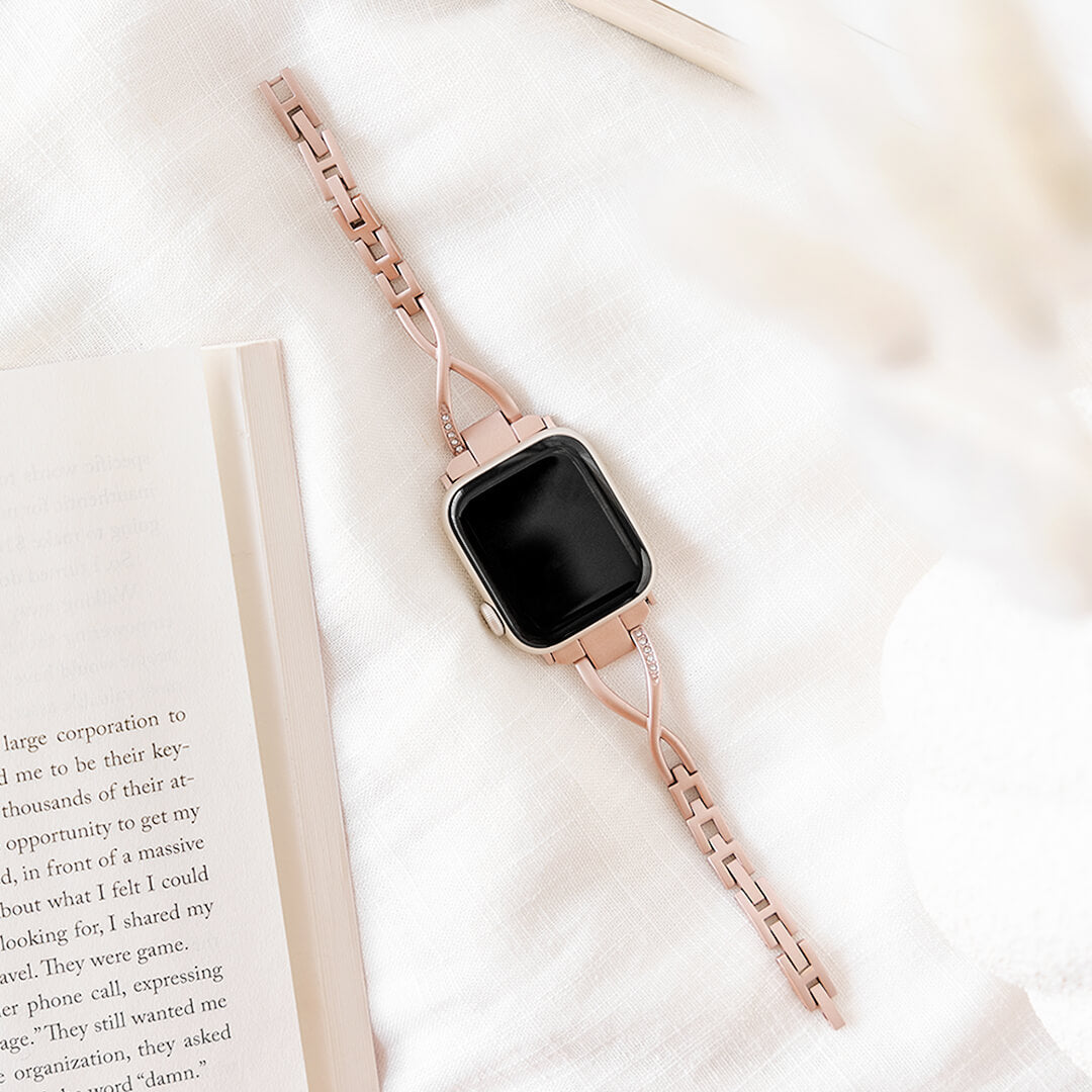 Infinity Bracelet Apple Watch Band - Rose Gold