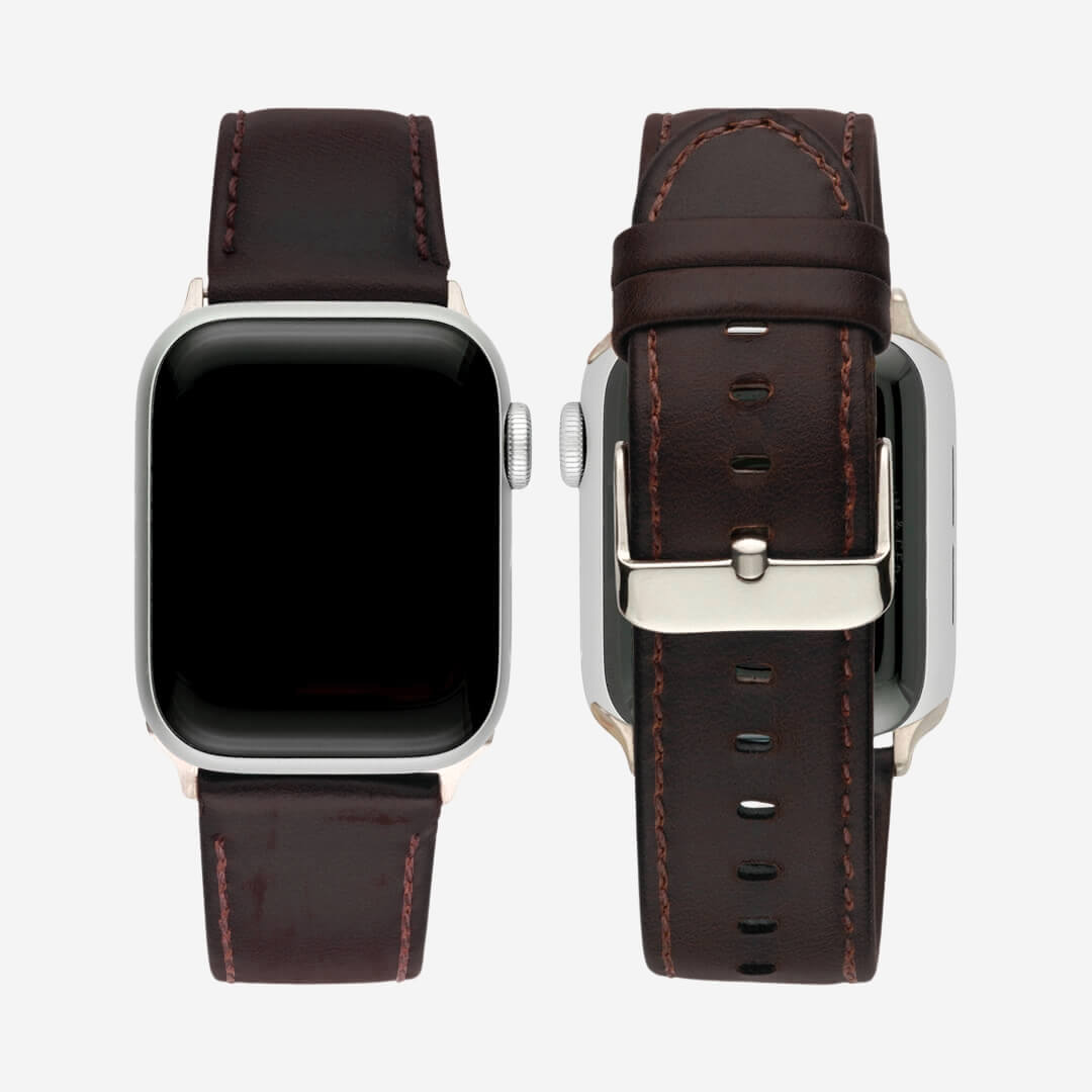 Italian Calf Leather Apple Watch Band - Java