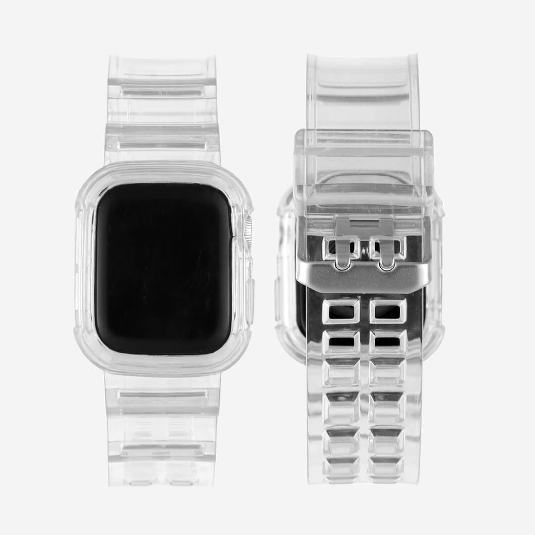 Jelly Two-In-One Apple Watch Band - Transparent