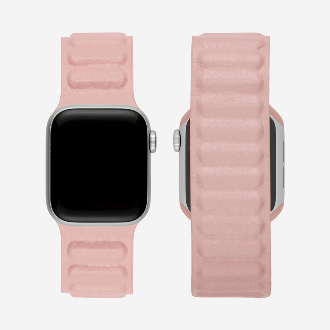Magnetic Link Apple Watch Band - Pink
