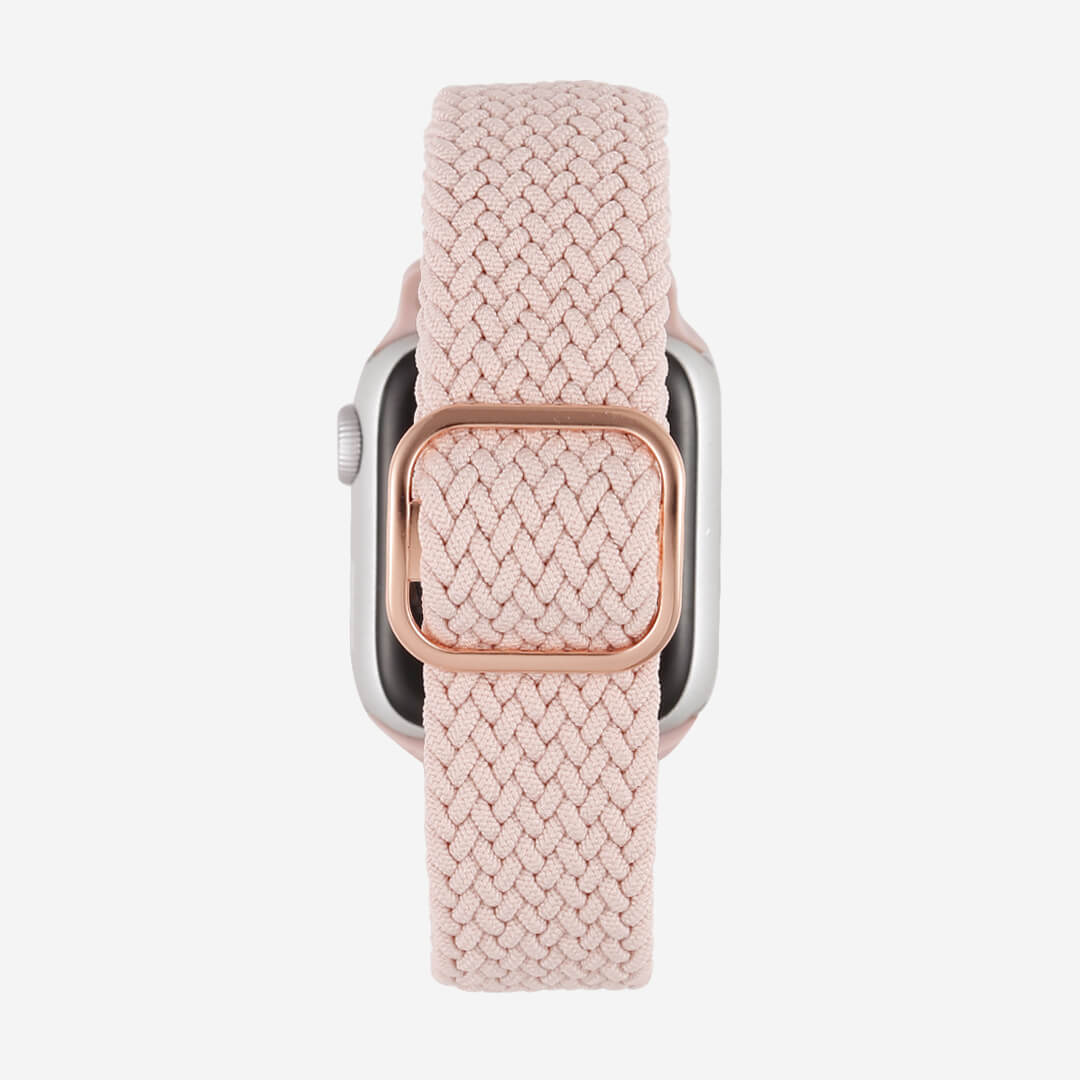 Maui Braided Loop Apple Watch Band - Pink / Rose Gold