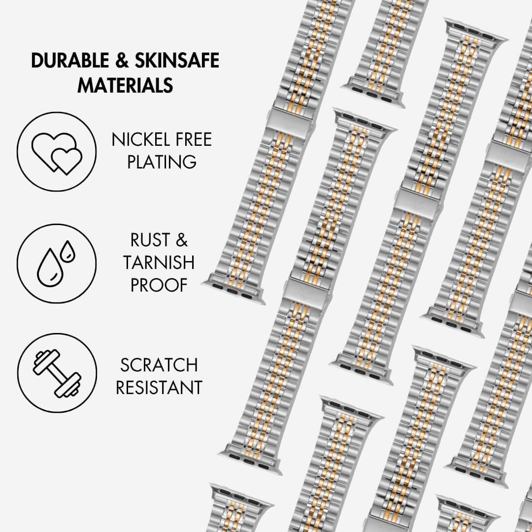 Nickel Free Plating, Tarnish & Rust Proof, Scratch Resistant