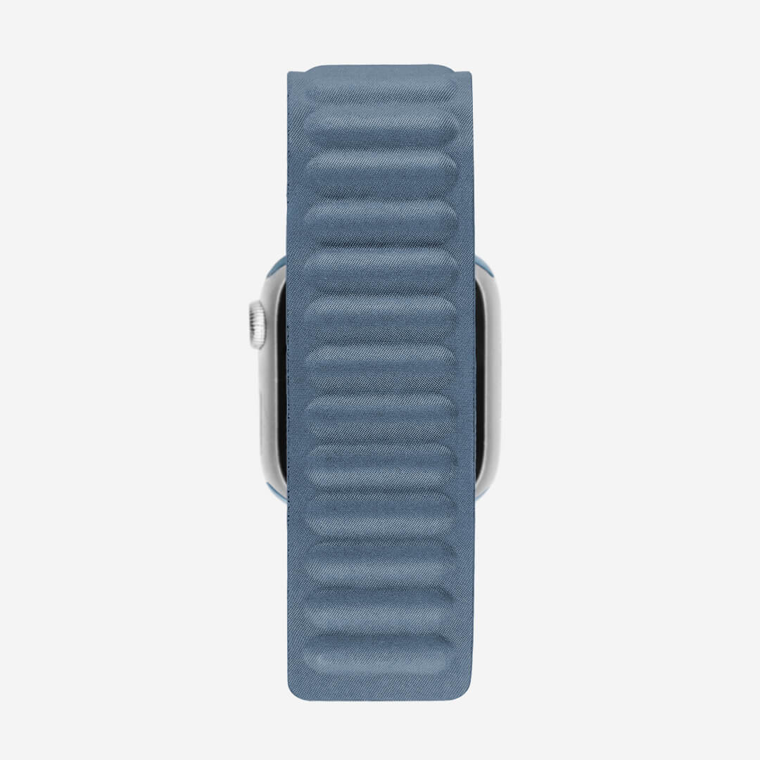 Mumbai Magnetic Link Apple Watch Band - Baltic Blue
