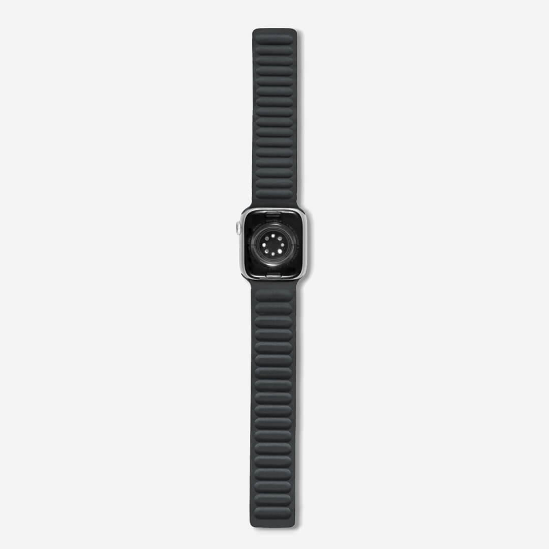 Mumbai Magnetic Link Apple Watch Band - Black
