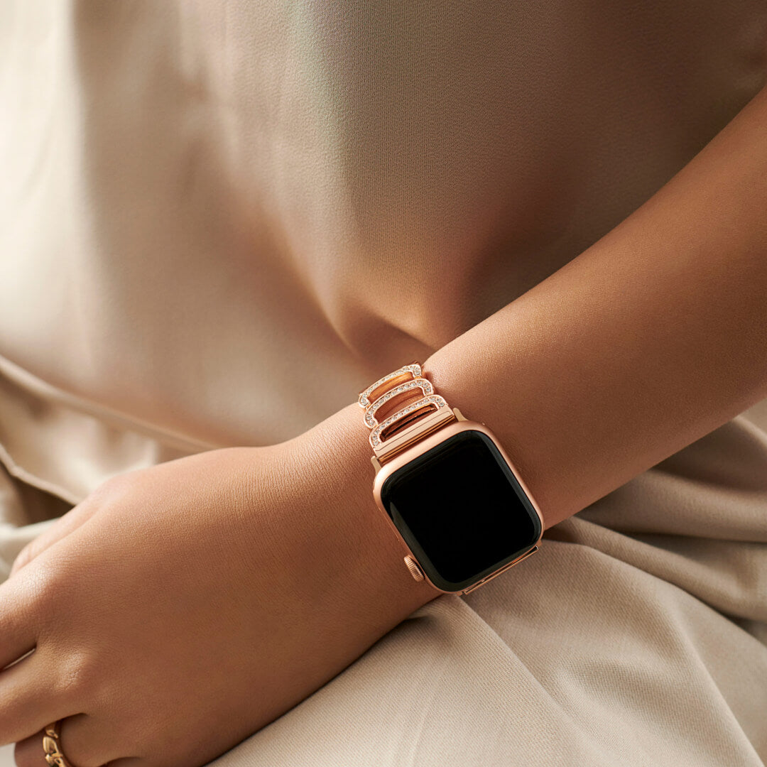 Halo Bracelet Apple Watch Band - Vintage Rose Gold