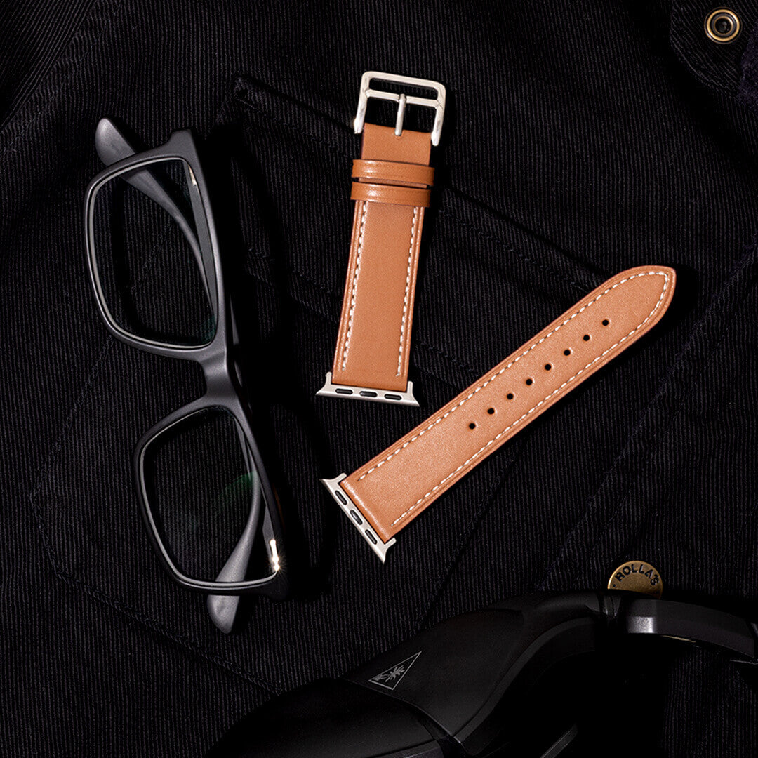 Oxford Classic Apple Watch Band - Toffee