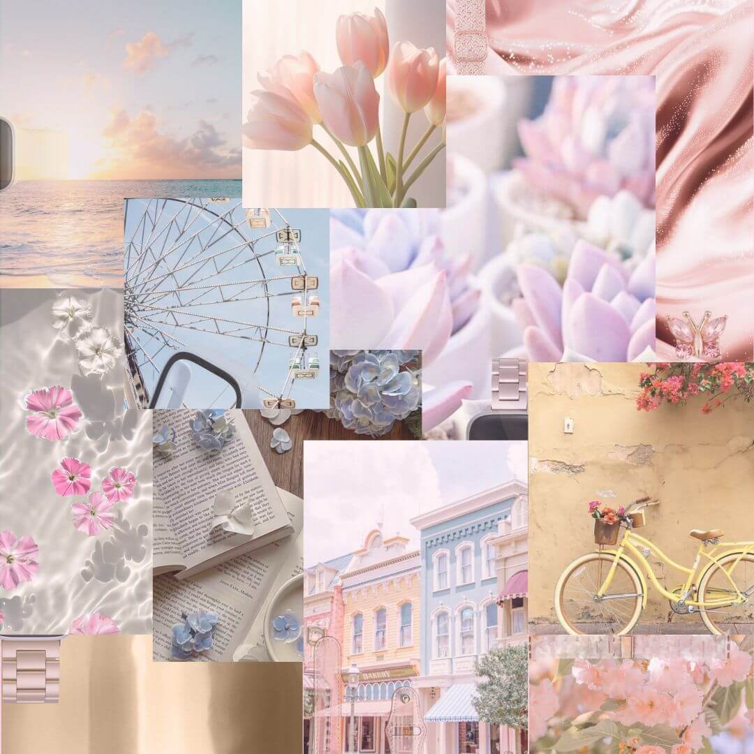 Pastel Advent Calendar Mood Board 