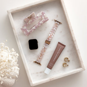 Rome Apple Watch Band - Rose Quartz