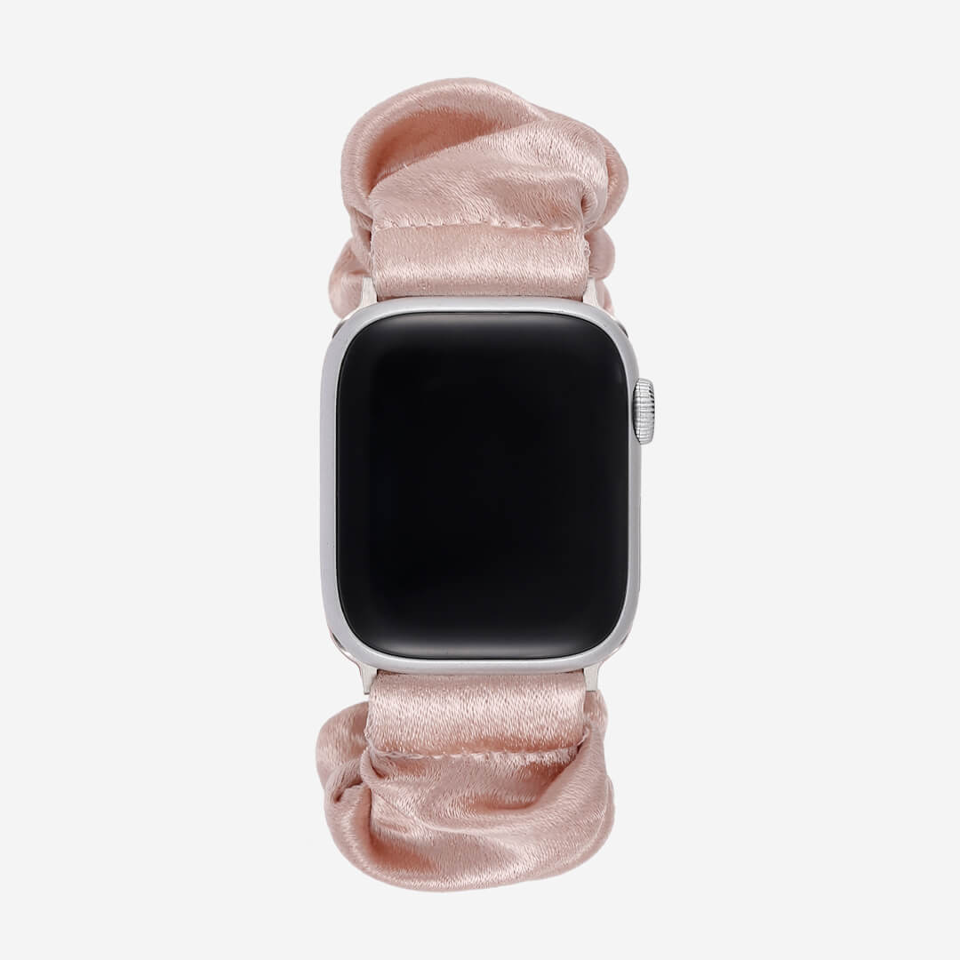 Scrunchie Apple Watch Band - Champagne